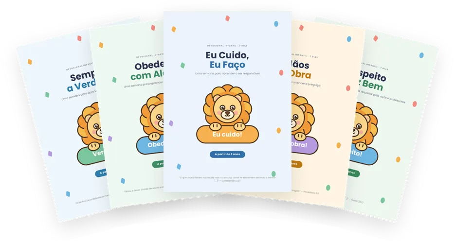 Capas do Kit Caráter